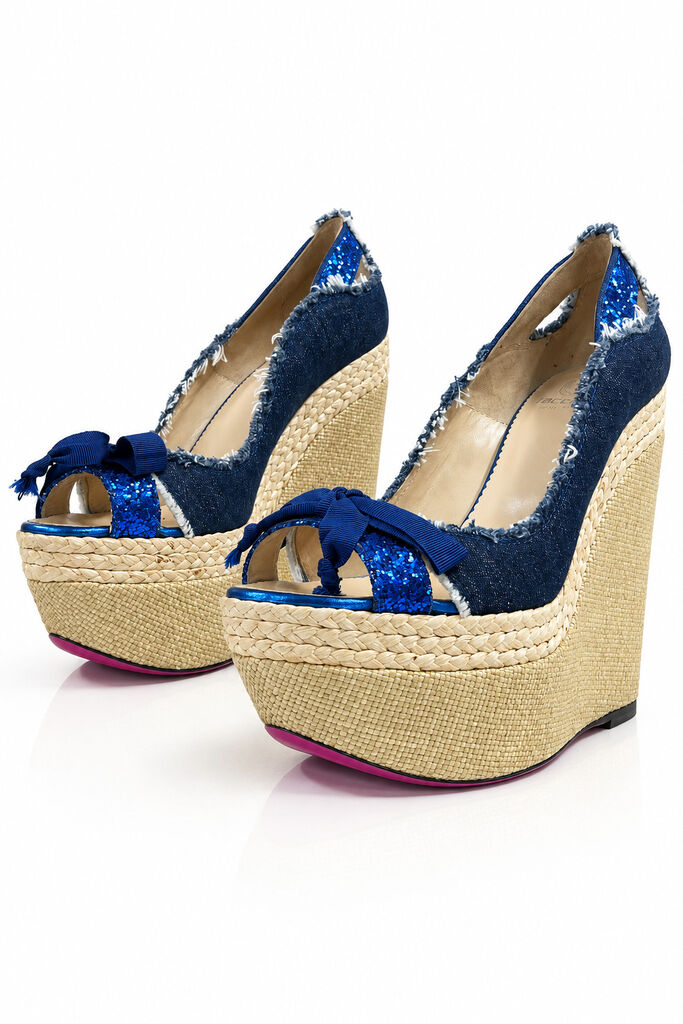 Shoes Jeans Bleu