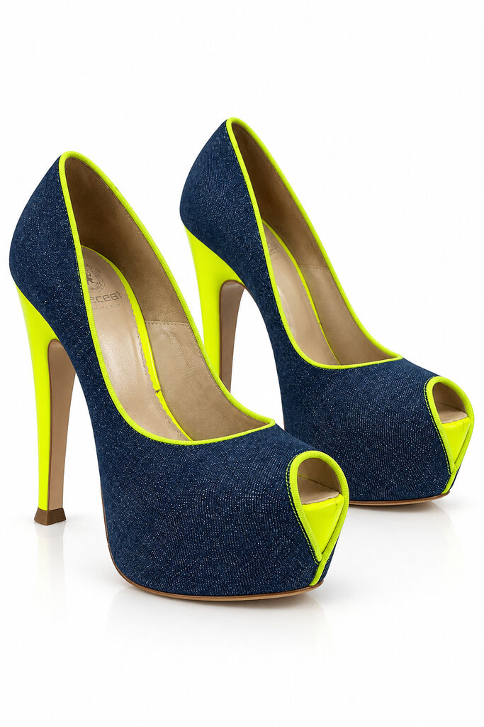 Shoes Jeans Jau/Blu