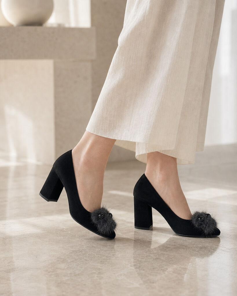 Shoes Sue/Fur NERO