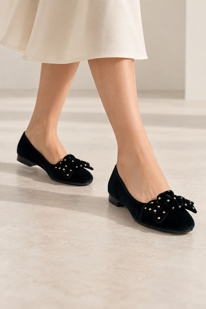 Shoes Velvet VERDE