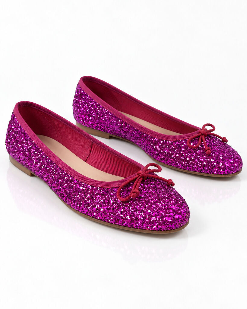 Shoes Glitter Fuxia