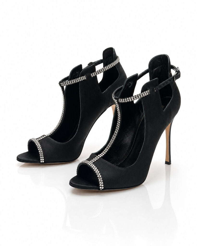 Shoes Satin Nero