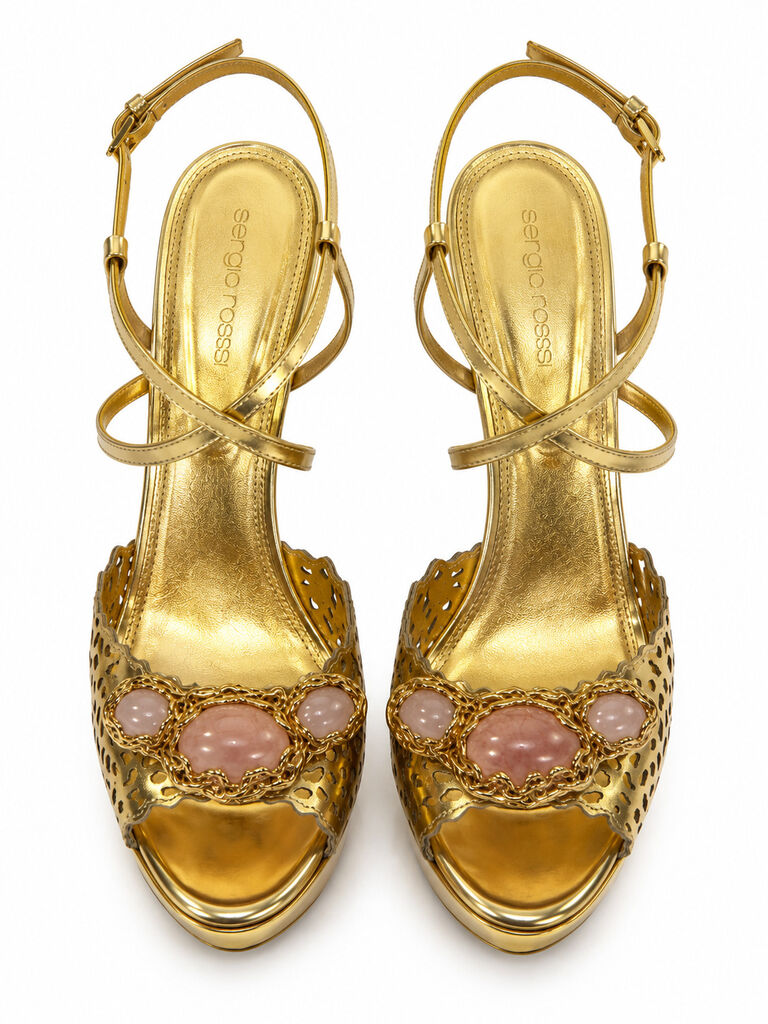 Shoes Laminato Oro