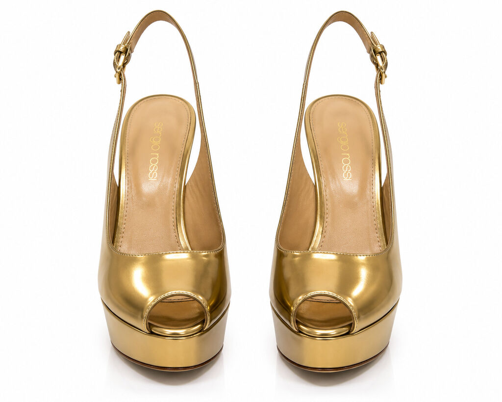 Shoes Laminato Bronzo