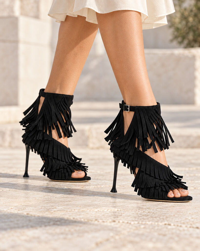 Shoes Suede NERO