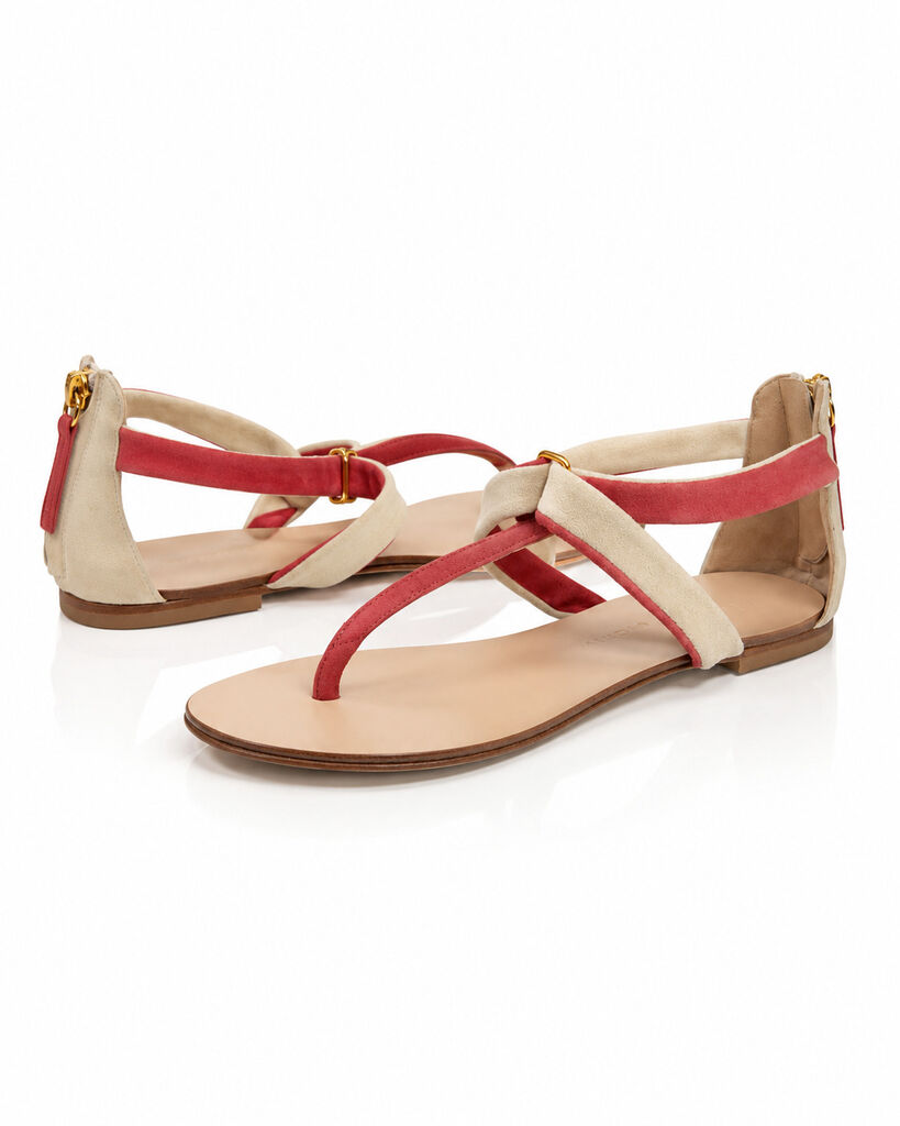 Shoes Camoscio Bei/Rose