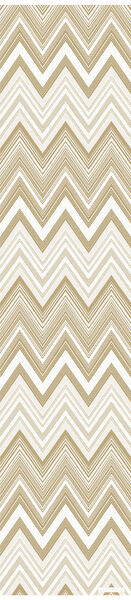 Beige Geometric Pattern stole with Zigzag Design