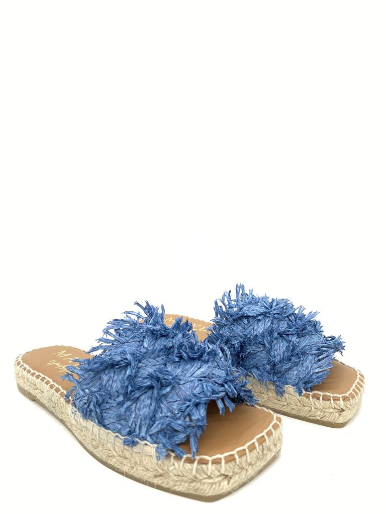 Slipper Rafia NAVY