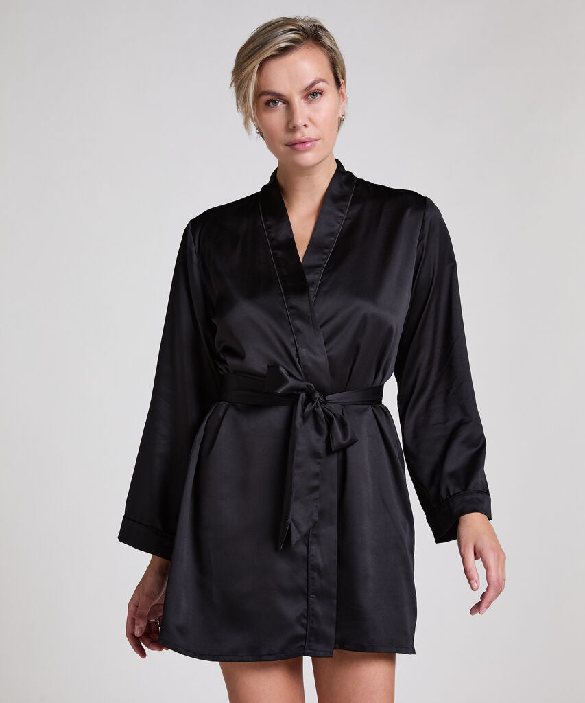 KIMONO SATIN LEO