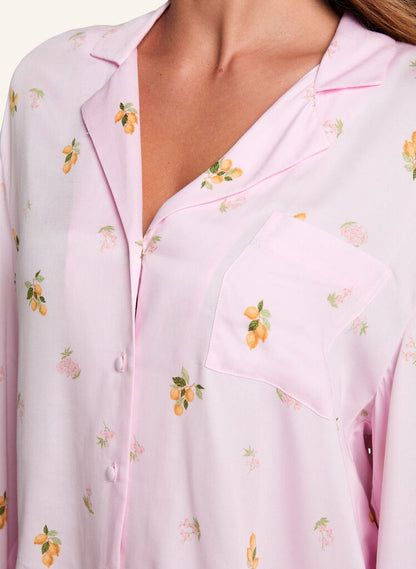 JACKET LS VISCOSE LEMON