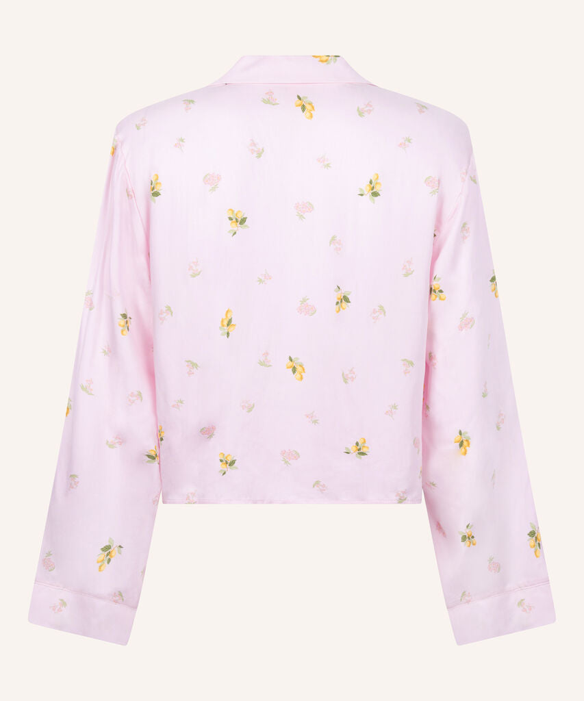 JACKET LS VISCOSE LEMON