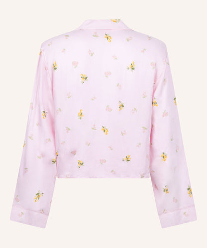 JACKET LS VISCOSE LEMON