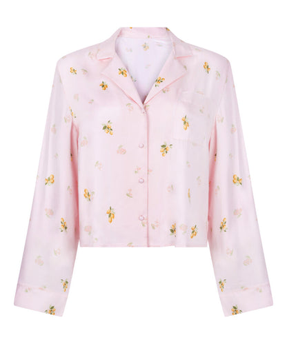 JACKET LS VISCOSE LEMON