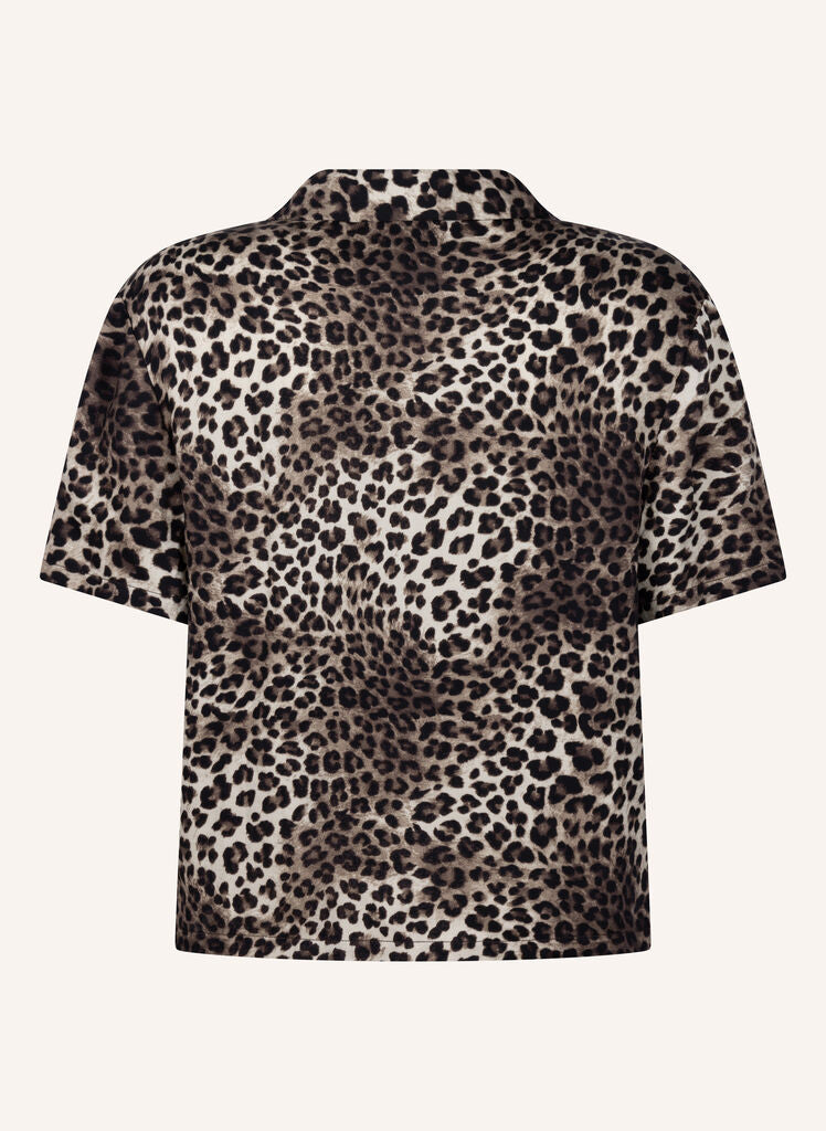 JACKET SS VIS SATIN LEO