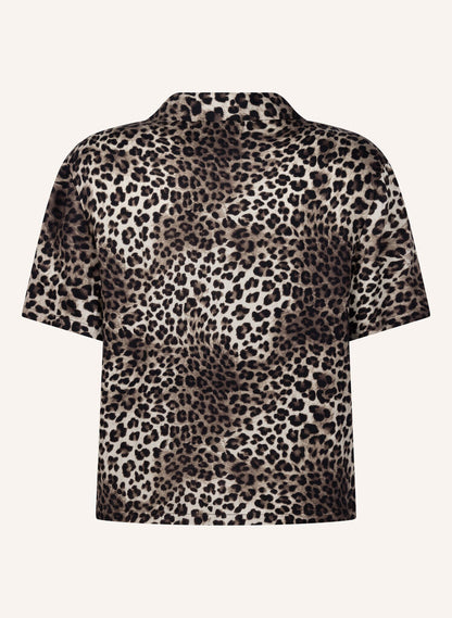 JACKET SS VIS SATIN LEO