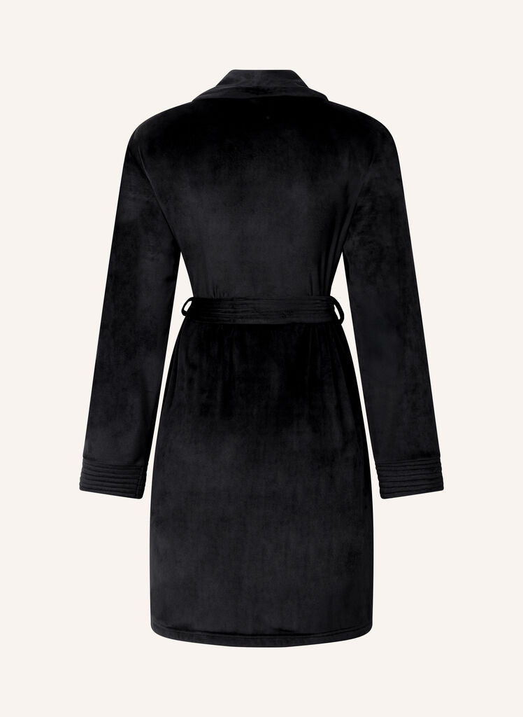 ROBE SHORT FLUFFY FLEECE