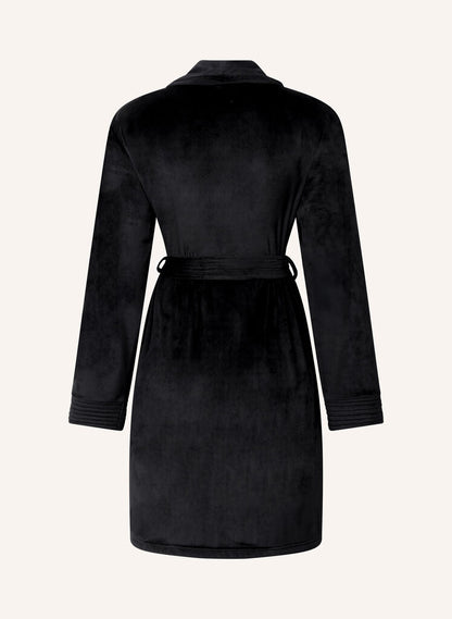 ROBE SHORT FLUFFY FLEECE