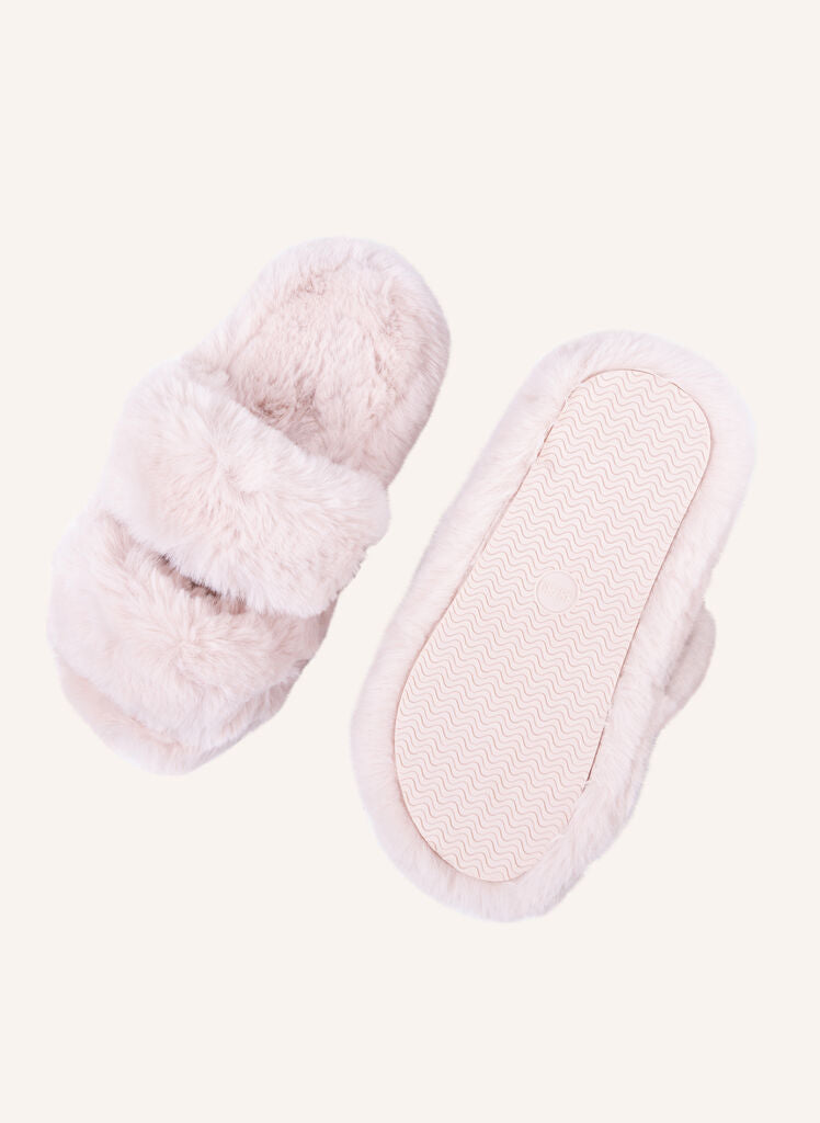 HANNA DOUBLE STRAP SLIPPER