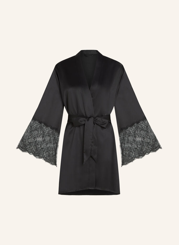 KIMONO SATIN LACE VALERIE