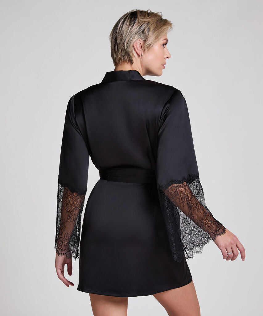KIMONO SATIN LACE VALERIE