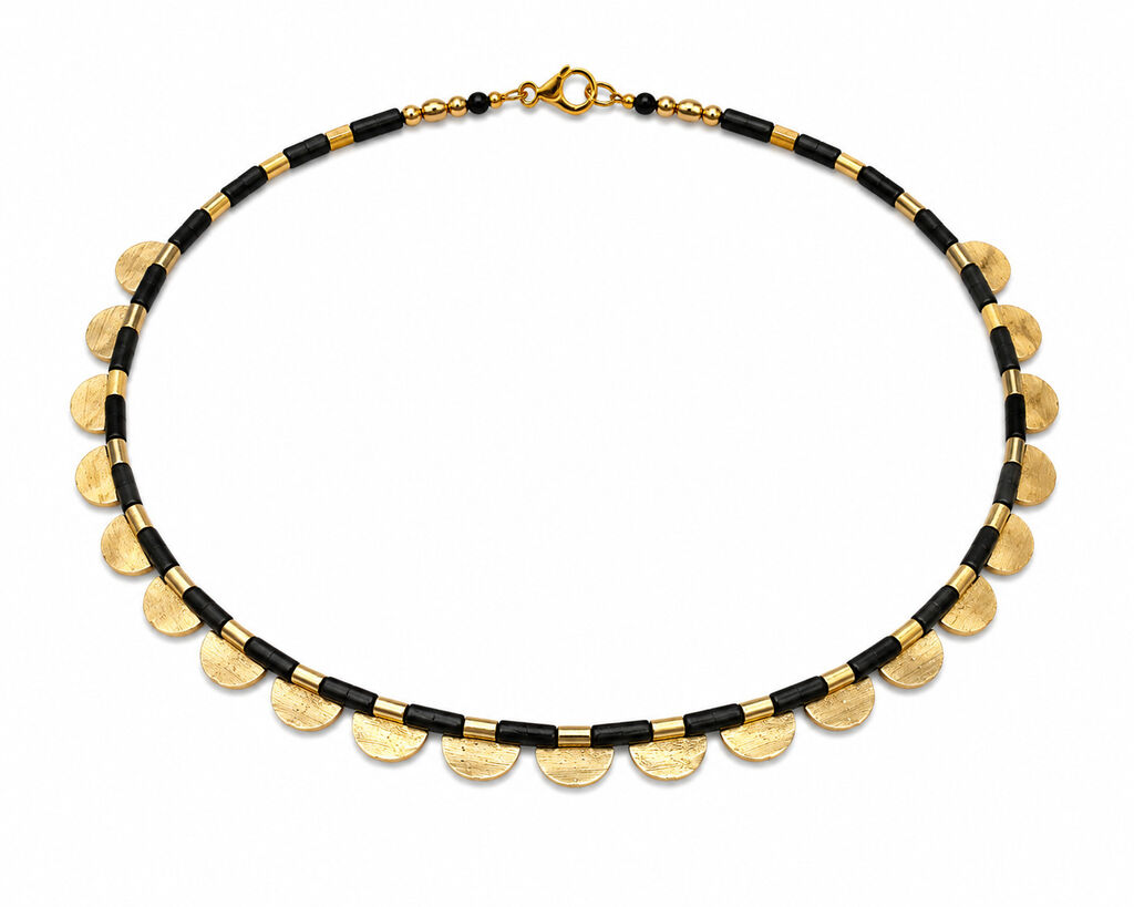 Black Cord Gold Coins