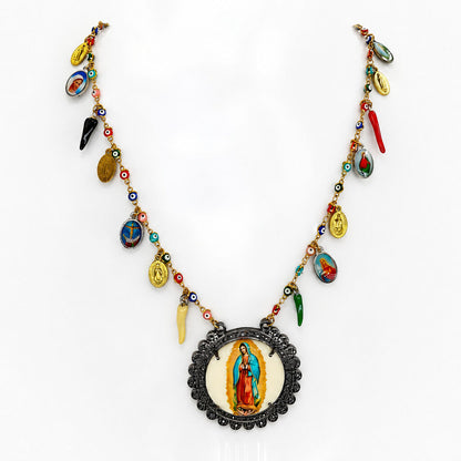 Colorful Charms Virgin Mary