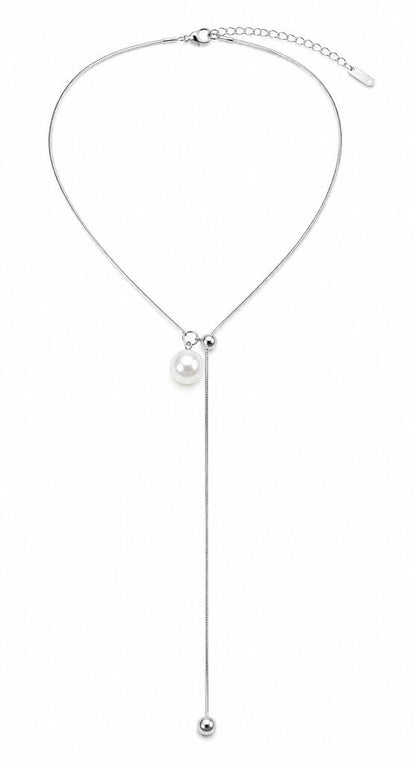 Silver Pearl Pendant