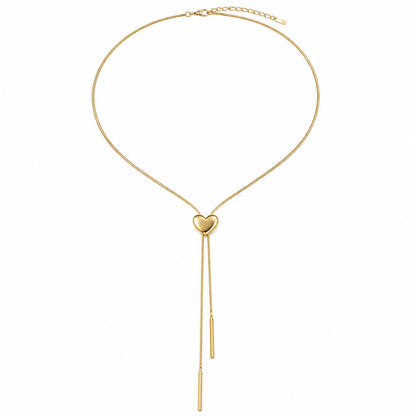 Gold Braided Heart Chains