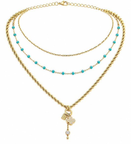 3 Gold Chains Statement