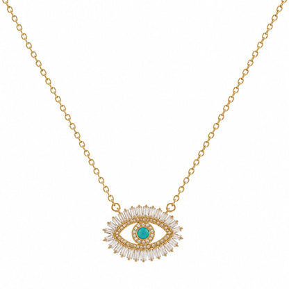 Eye Pendant Diamond Frame