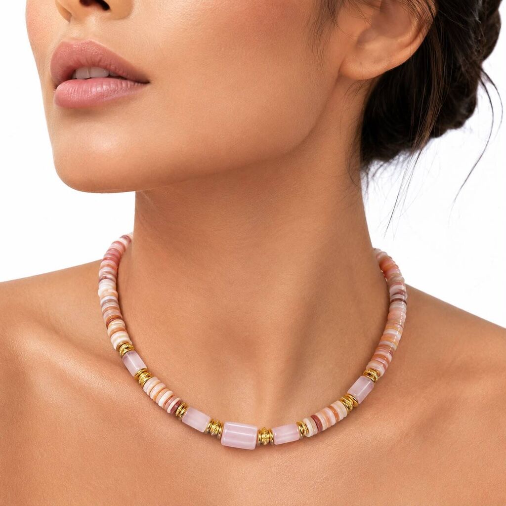 Light Pink Gold Accents