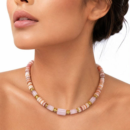 Light Pink Gold Accents