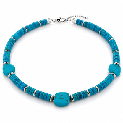 Turquoise Round Gold Mix
