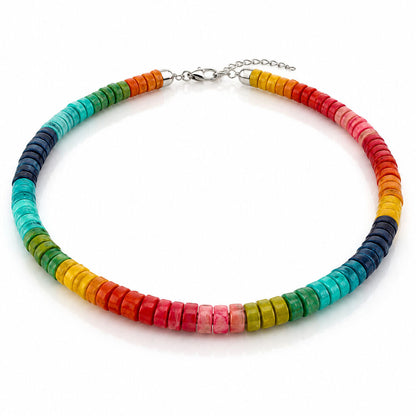 Rainbow Round Beads
