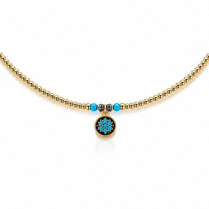 Gold Beads Simple