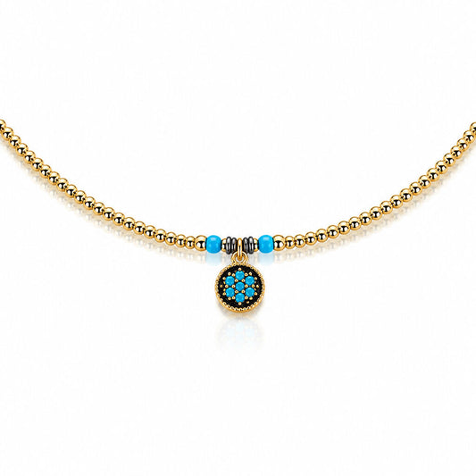Gold Beads Simple