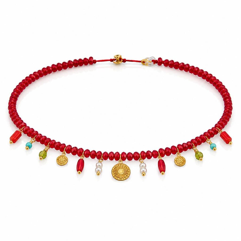 Red Colorful Charms