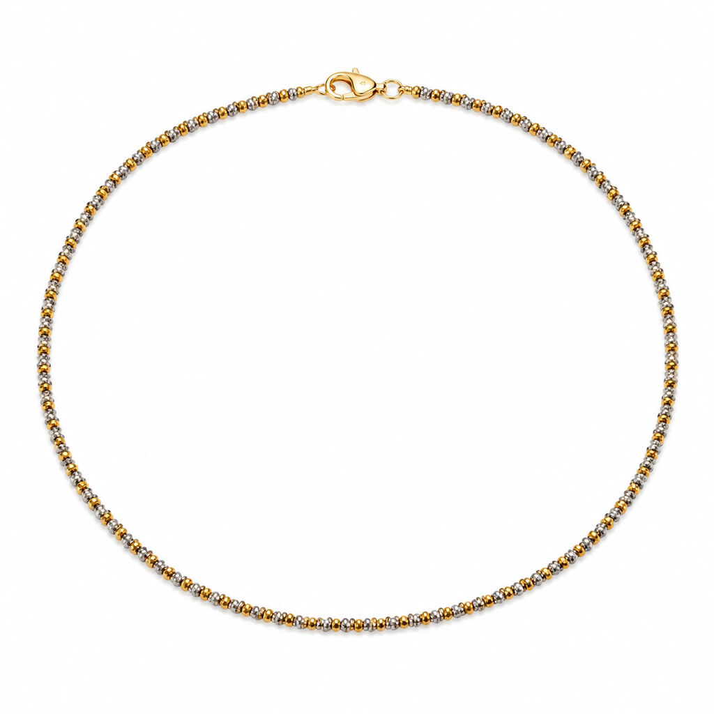 Gold Silver Mixed Beads