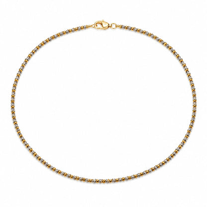 Gold Silver Mixed Beads