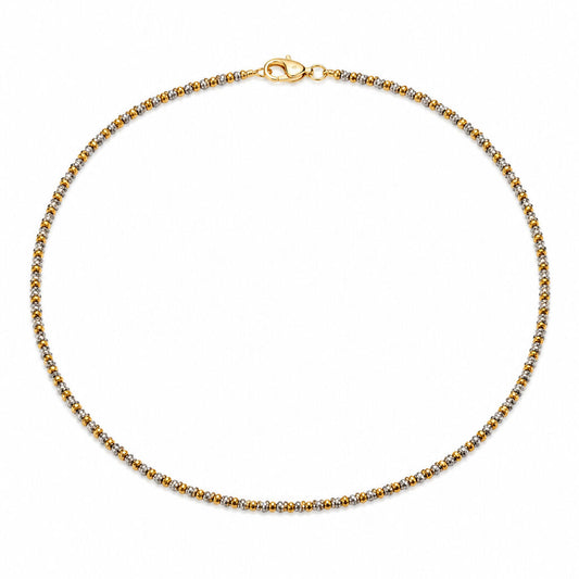 Gold Silver Mixed Beads