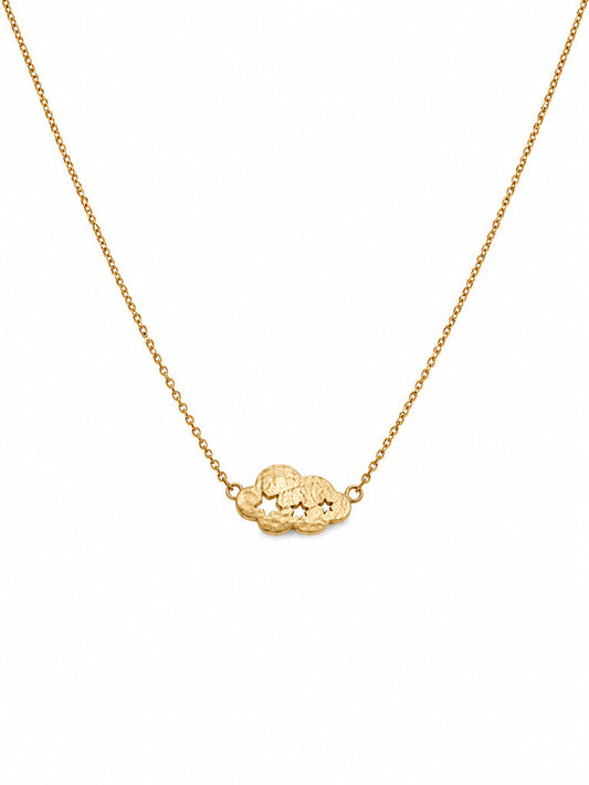 Gold Cloud Stars Charm