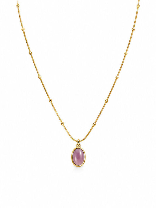 Pink Stone Gold Pattern