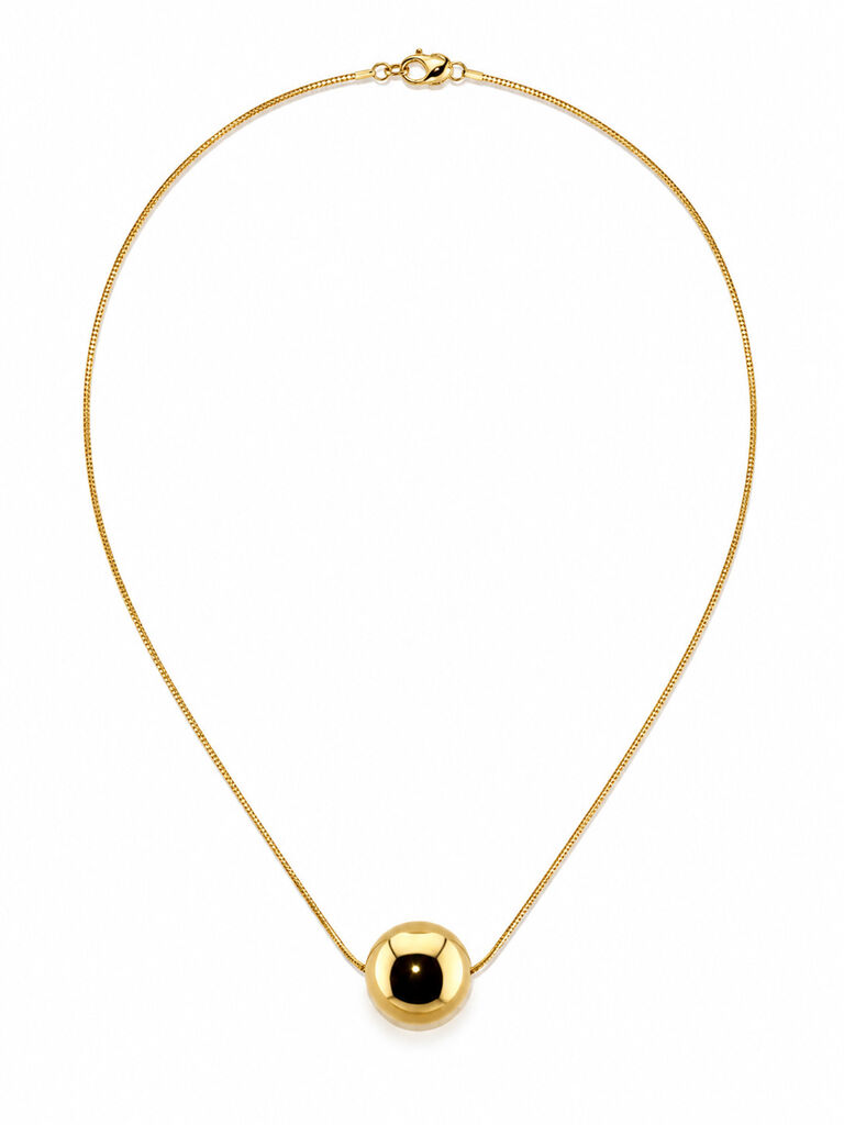 Circular Gold Pendant