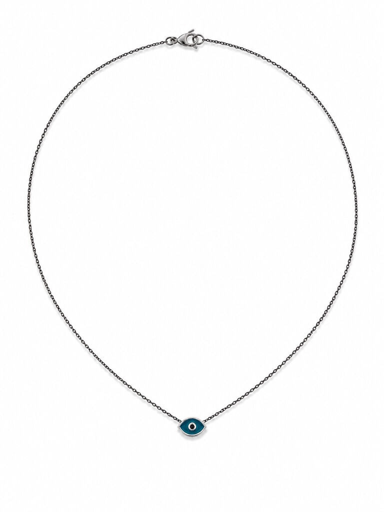 Silver Blue Devil Eye