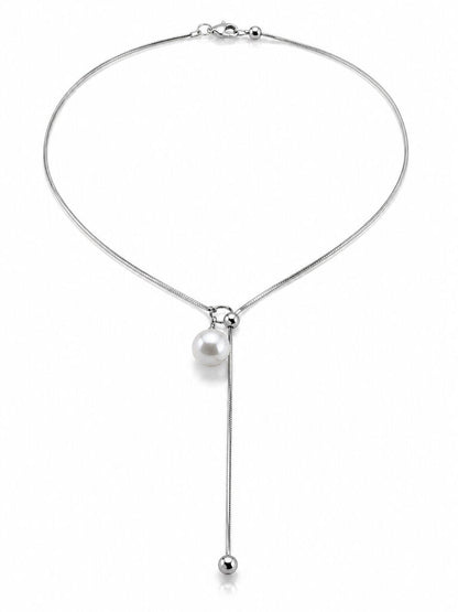 Silver Ball Hanging Chain