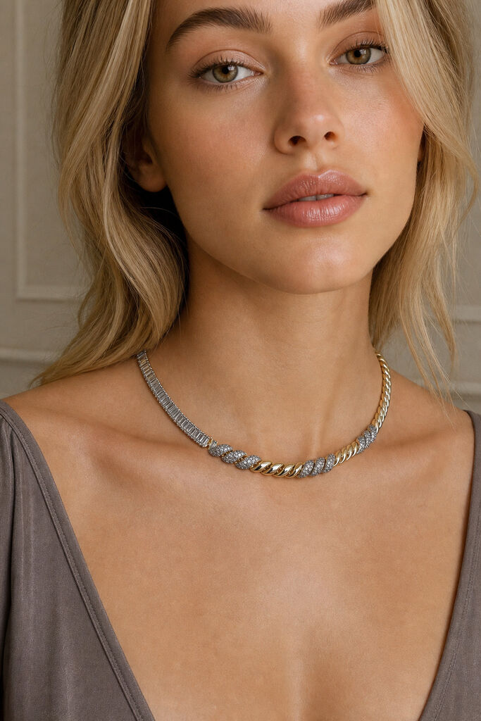 Gold Diamond Chain