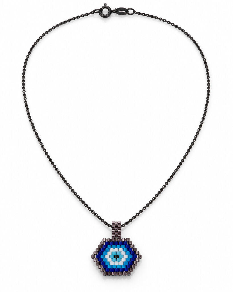 Black/Blue Evil Eye Chain