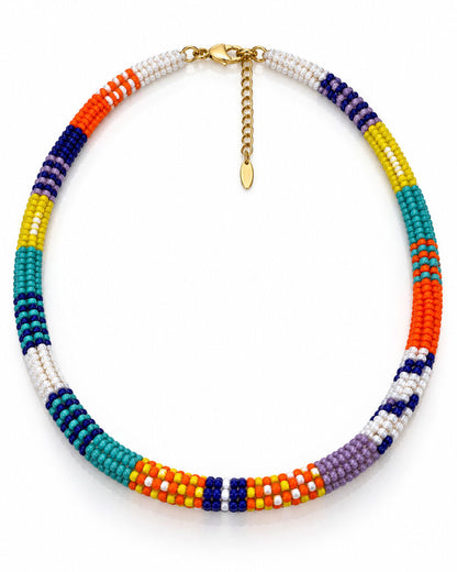 Multicolor Stones Necklace