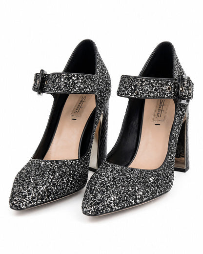 Shoes Glitter NER/ARG