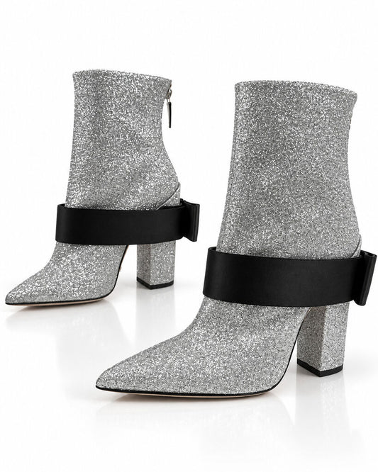 Shoes Glitter ARGENTO